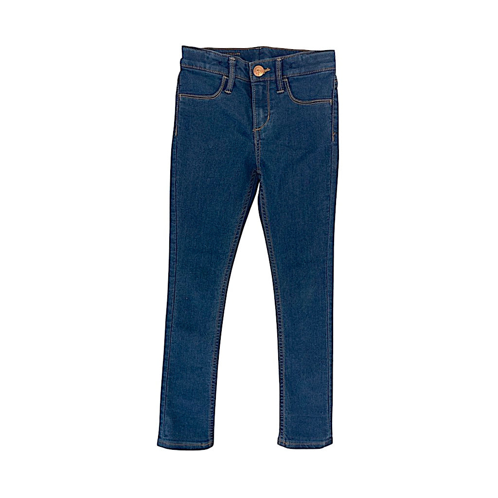 "H&M" zilas džinsu bikses Skinny 110 rose