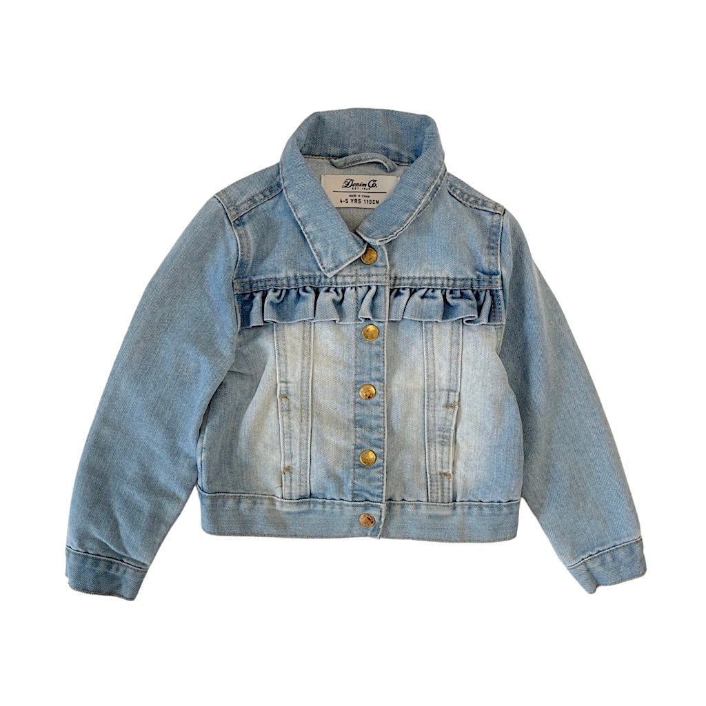 Džinsu jaciņa meitenei 110 "Denim Co"