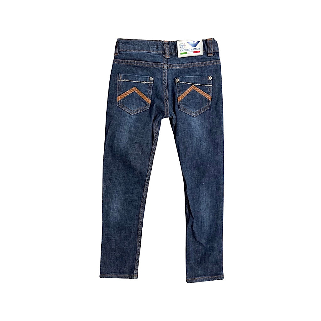 Zili džinsi meitenei 128 "Armani Jeans"
