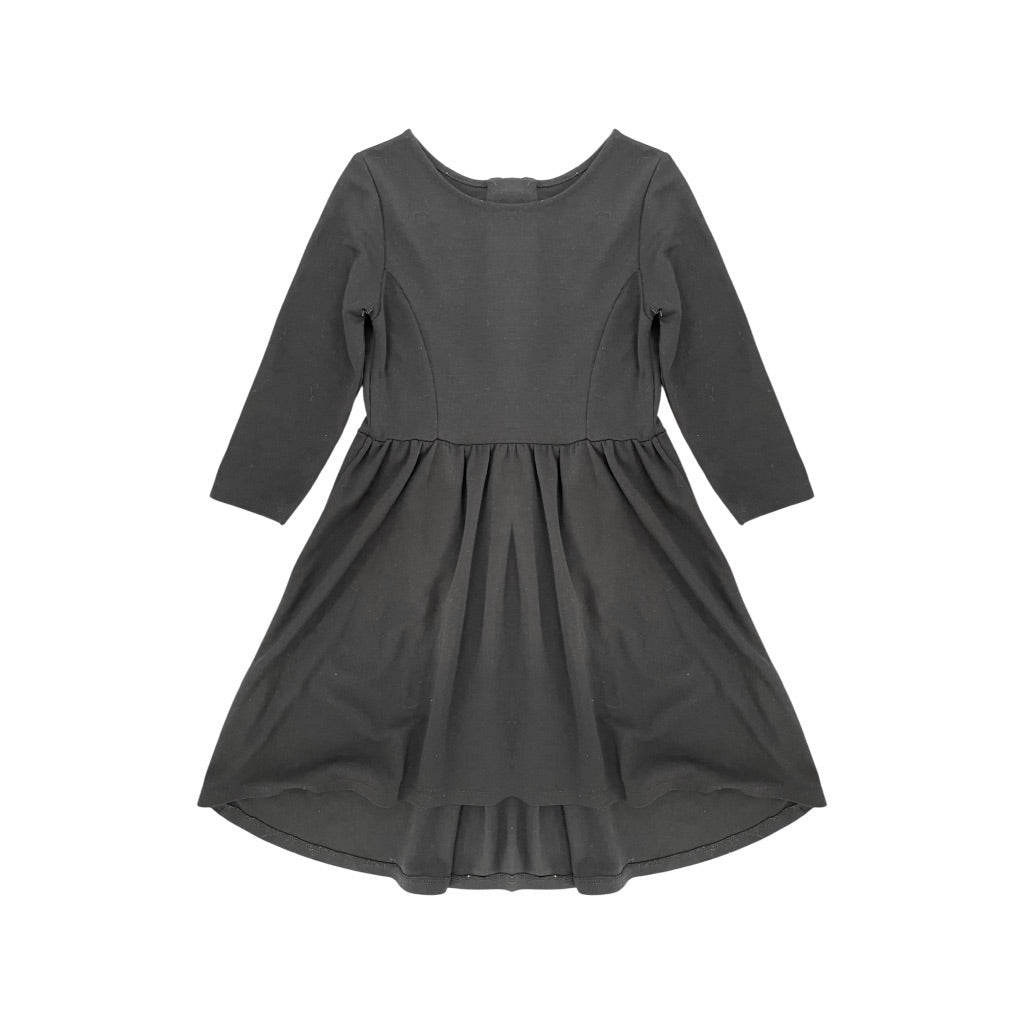 "H&M" melna kleita 128 Gold Zip