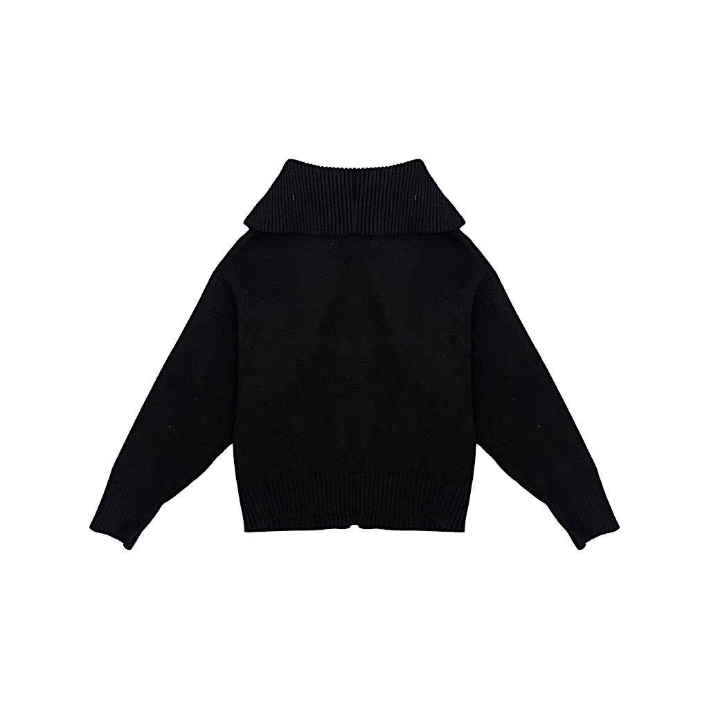 128 "Zara" melna jaka ar apkakli