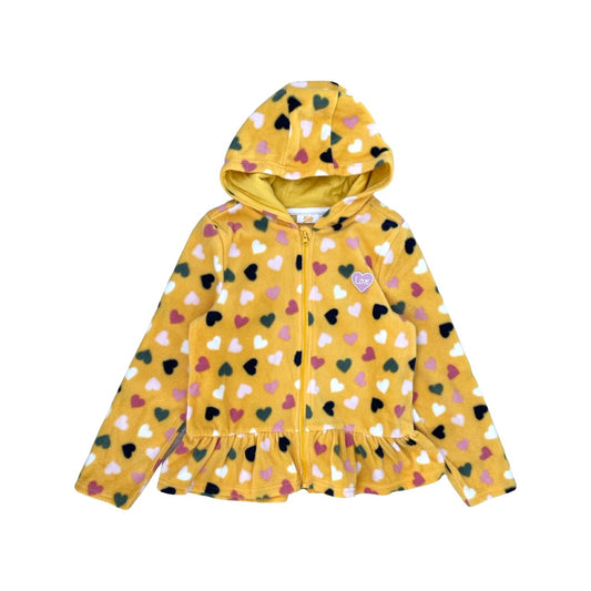 "NKD" silta meiteņu jaka Yellow hearts 128