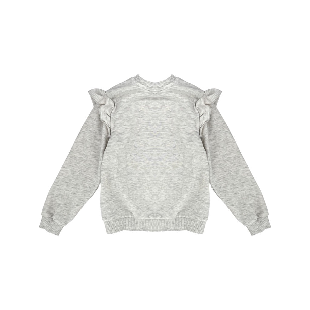 Pelēks meiteņu džemperis 128 "H&M"