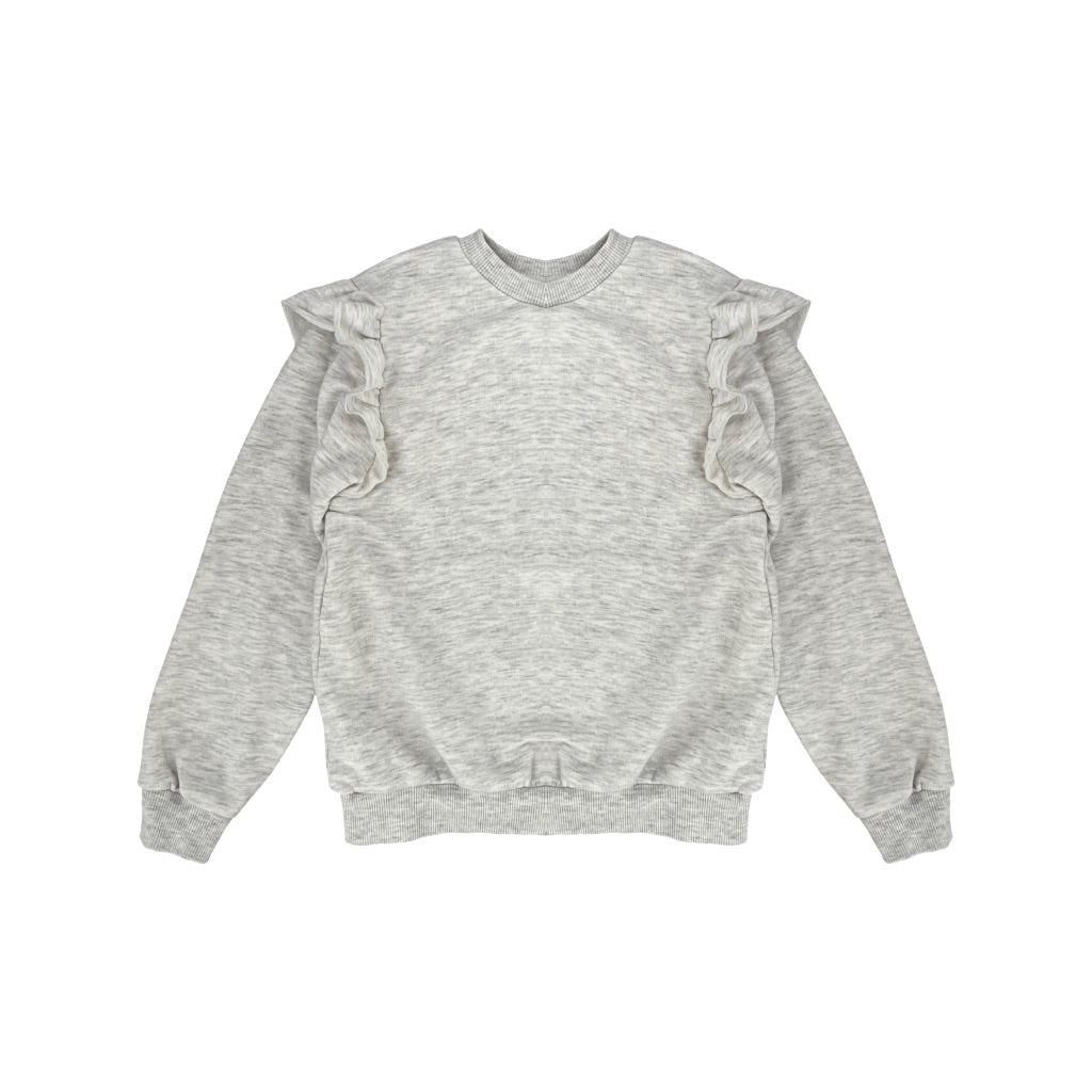 Pelēks meiteņu džemperis 128 "H&M"