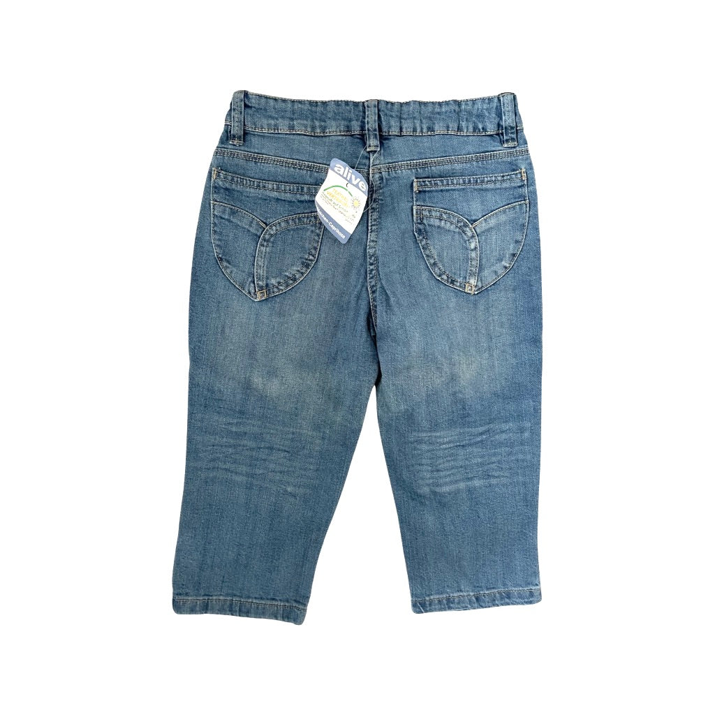 Džinsu bridži "Alive" plain new