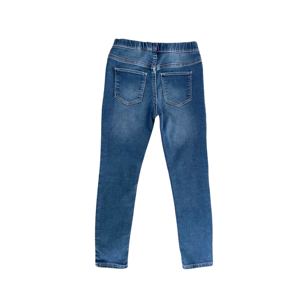 Zili meiteņu džegingi 128 "H&M" plain bleach