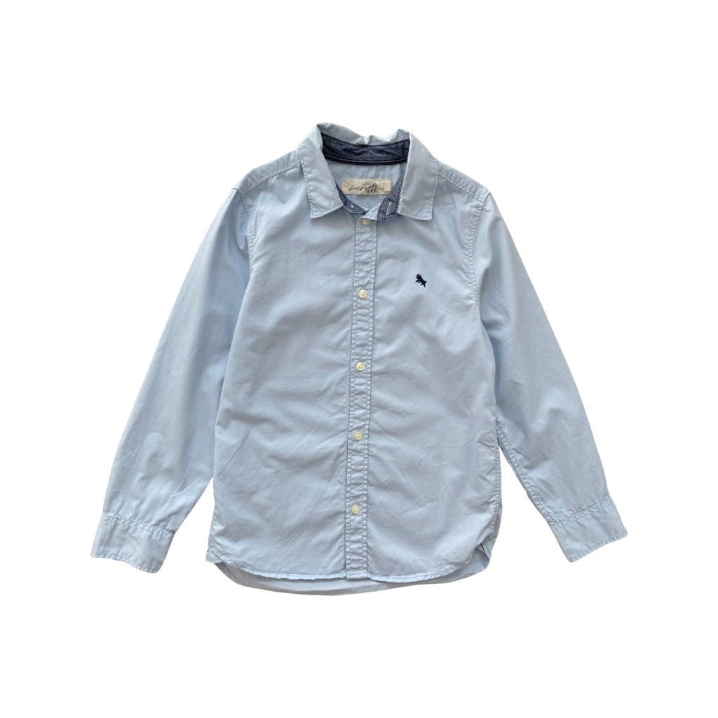 "H&M" zils kokvilnas krekls 128