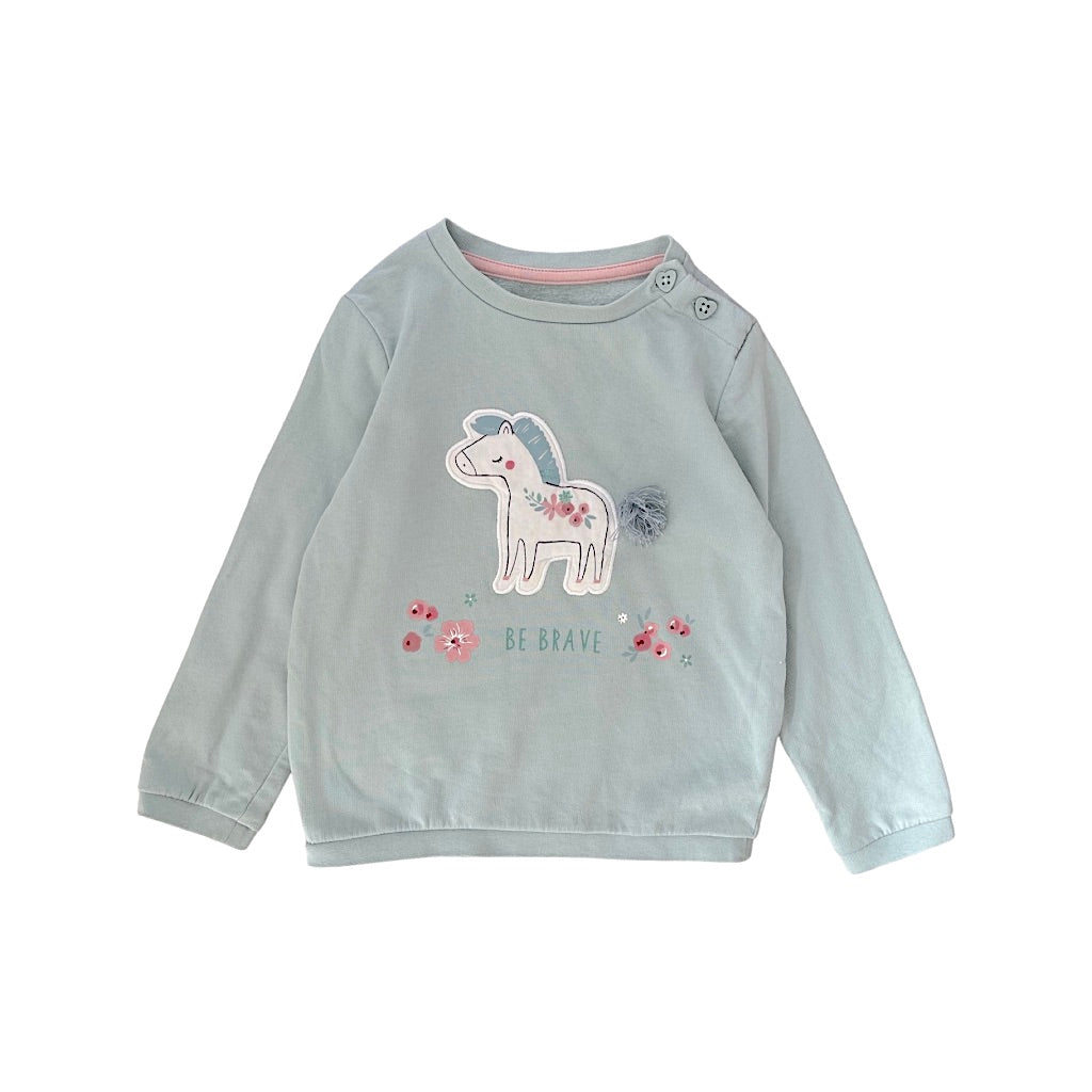 "Baby Club" silts džemperis meitenei 98 unicorn