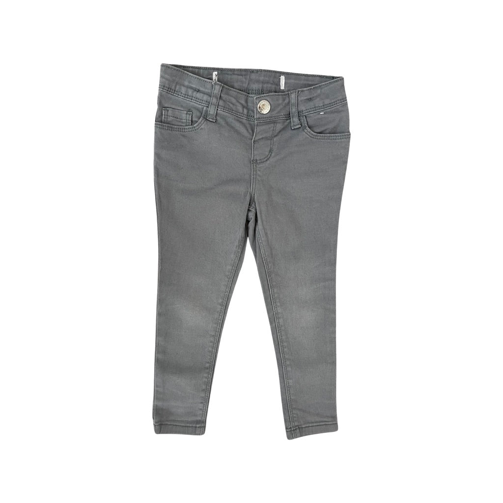 Pelēki džinsi meitenei 95 "Denim Co"