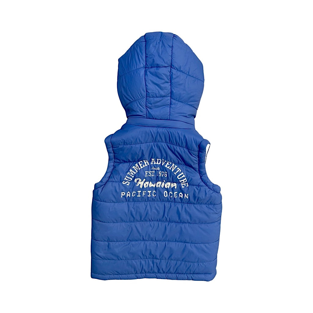 Zila āra veste ar kapuci 98 "Alouette"