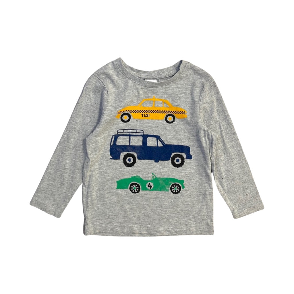 Pelēks kokvilnas krekls puišiem 98 "Palomino" cars