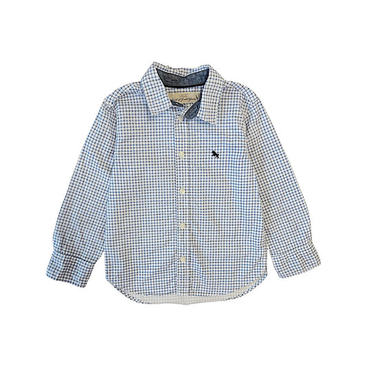 "H&M" zili rūtains krekls puišiem 98