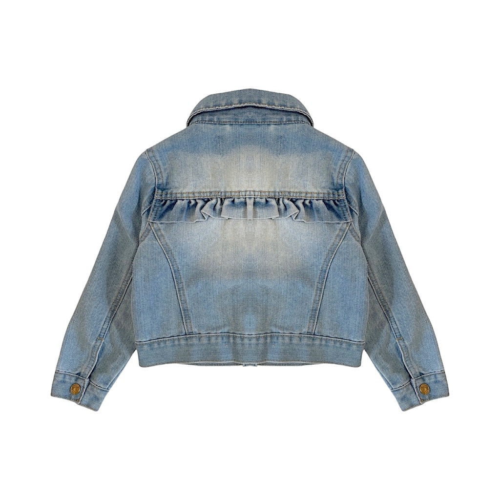 Džinsu jaciņa meitenei 110 "Denim Co"