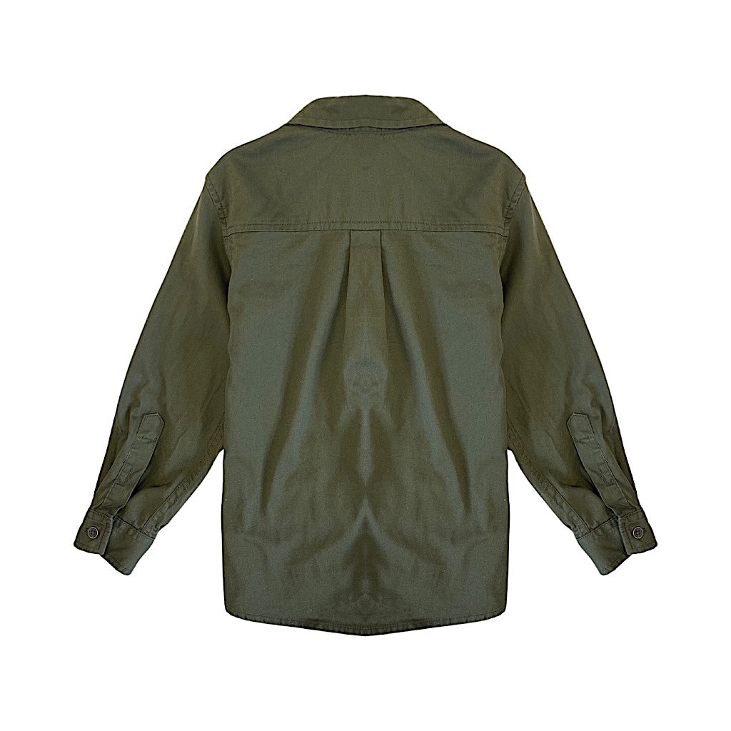 "Reserved" zaļš kokvilnas krekls army 110