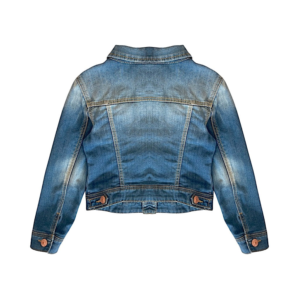 "Zara" džinsu jaka meitenei 116 rose