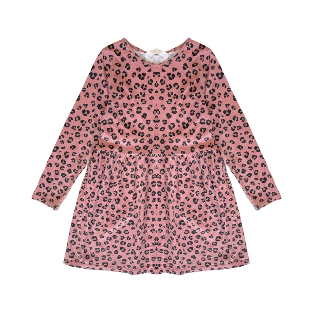 Kokvilnas kleita/tunika leopards 116 "H&M"