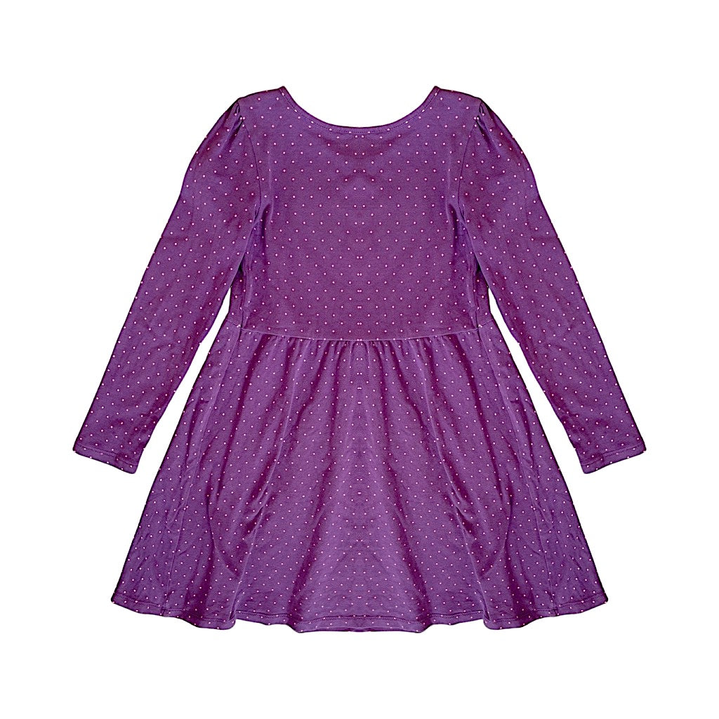 "H&M" lillā kokvilnas kleitiņa 116