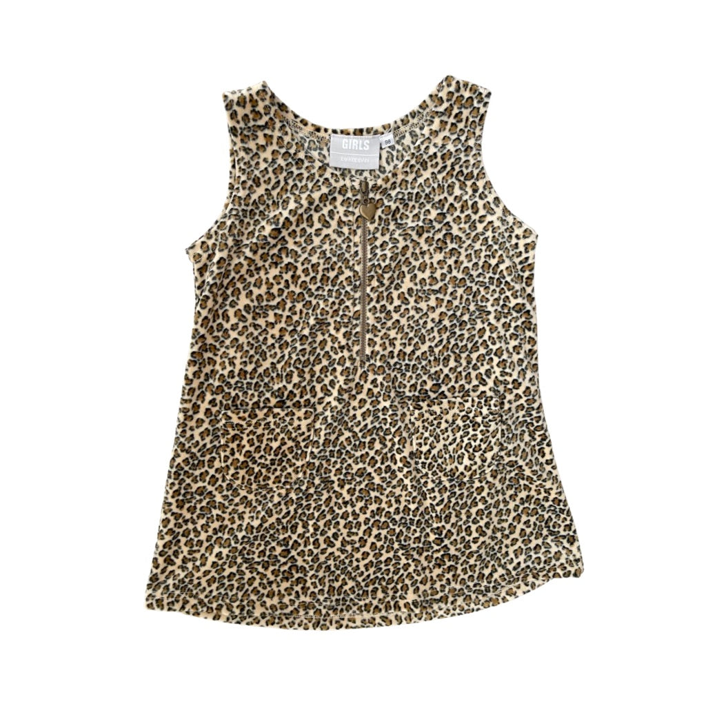 "KappAhl" leoparda kleitiņa sarafāns 98