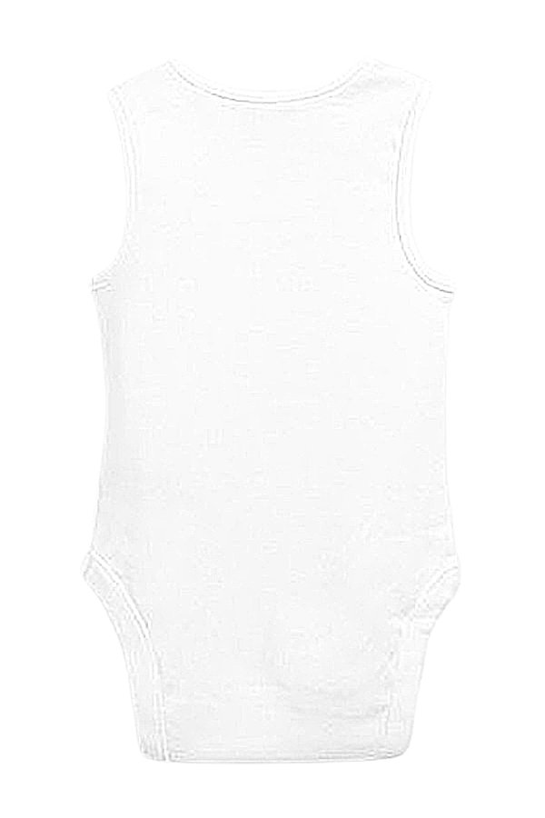Balts bodijs back rub 74cm