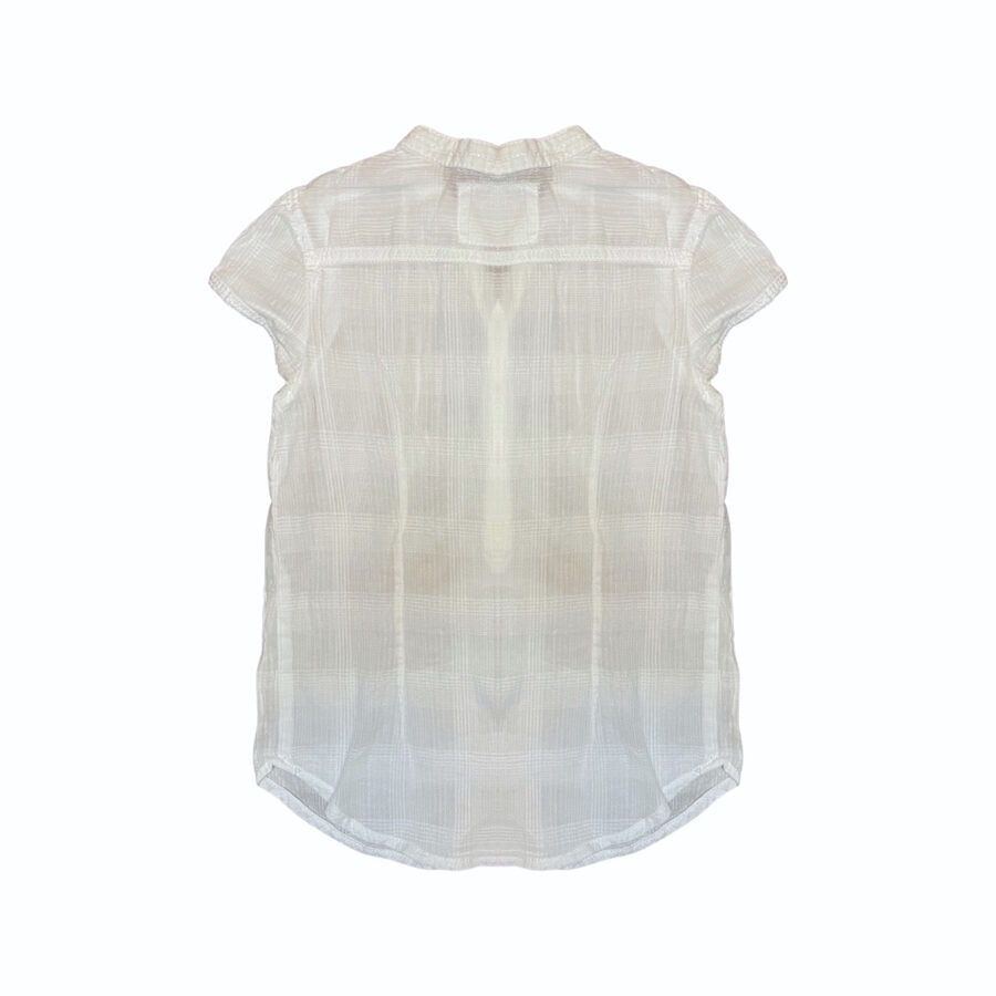 "H&M" balta kokvilnas blūzīte buttons 116