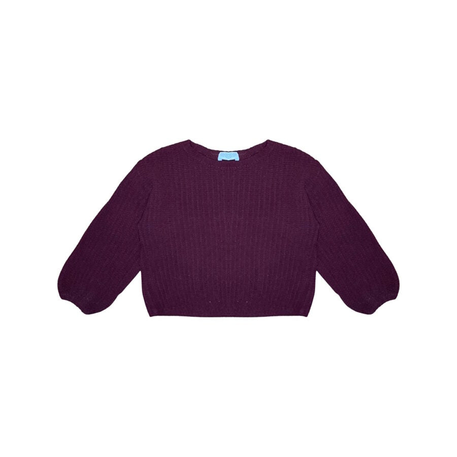 "H&M" džemperis bordo thick 116