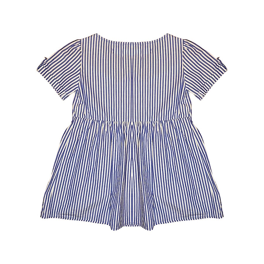 "ZARA" kleita blue stripes button 110