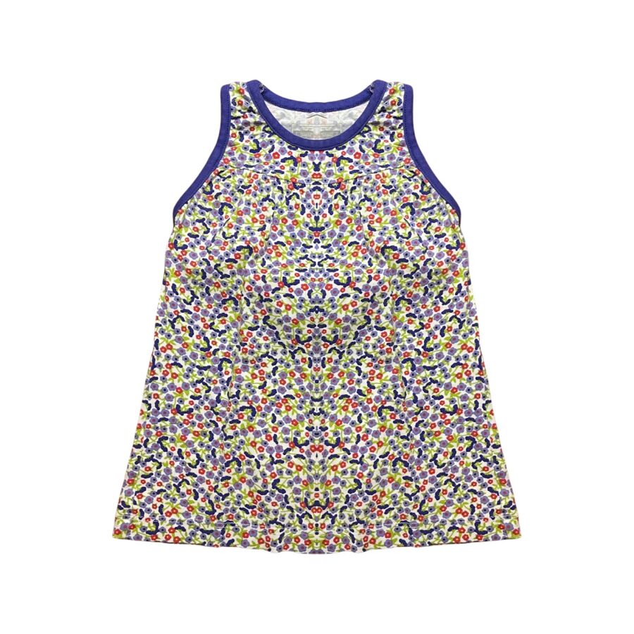 "Mini" kleita- tunic colour flowers 74cm