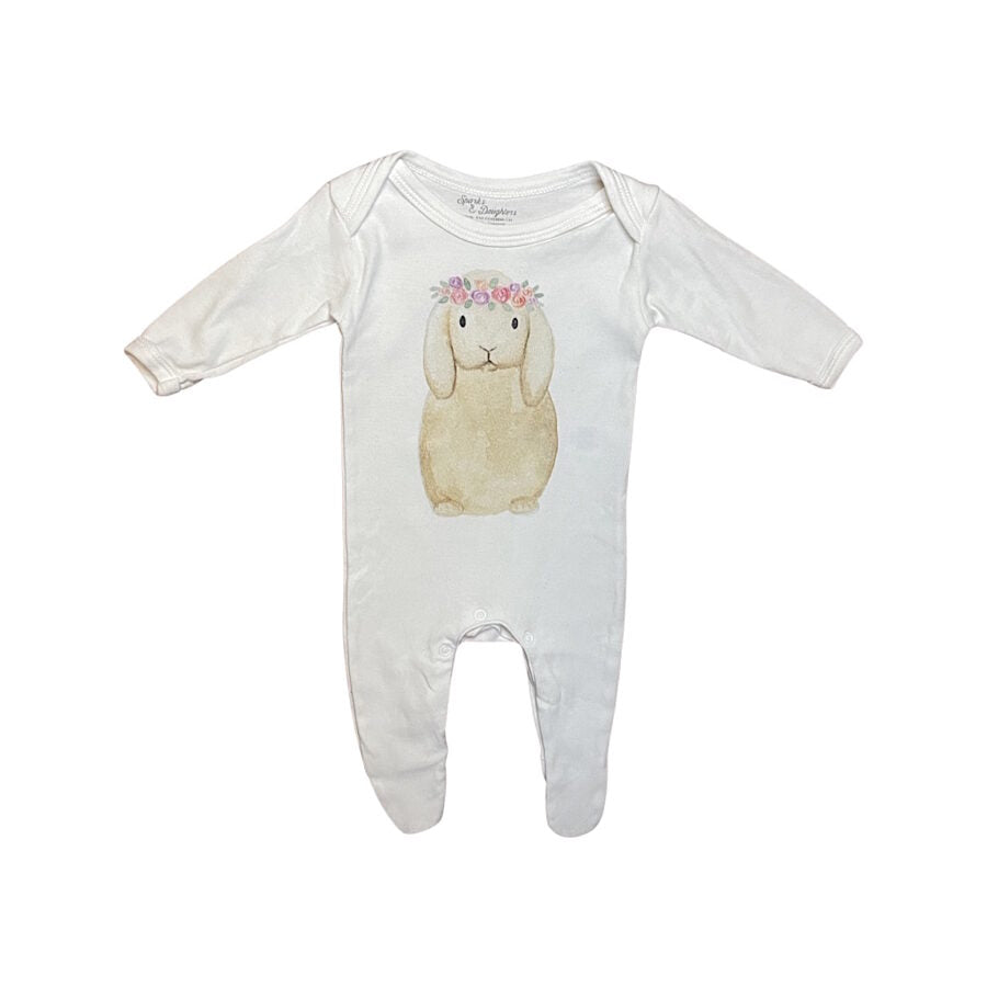 "Sparks&Daughters" balts rāpulis bunny 68