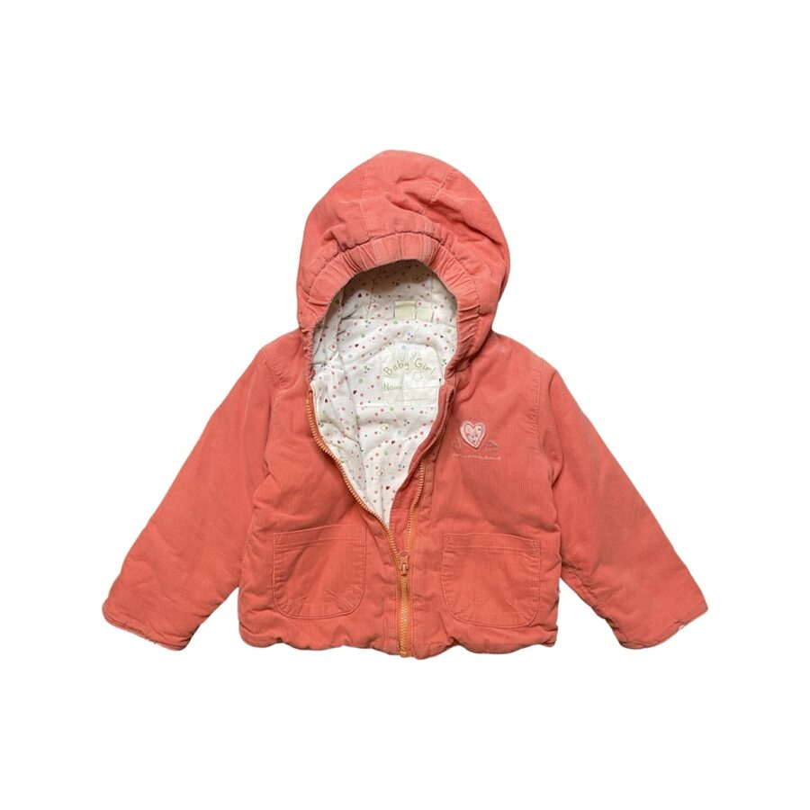 "Der Bar" Silta jaka orange hoodie 74cm