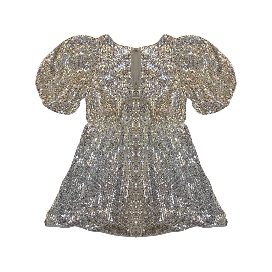 "H&M" spīdīga svētku kleita glitters 116