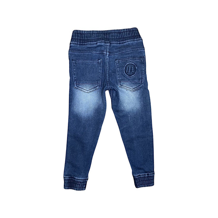 Elastīgi džinsi blue bleach 104