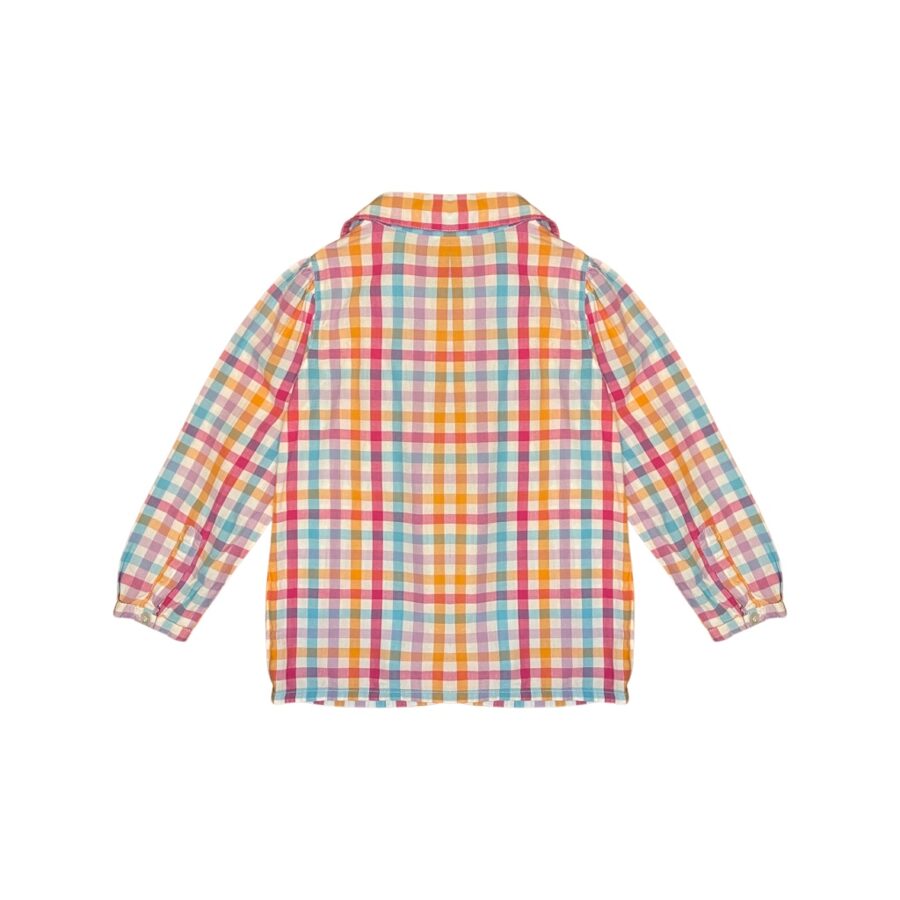 "Topolino" rūtaina blūzīte cotton colour 116