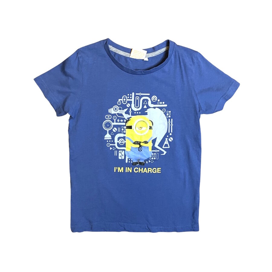 "Despicable Me" zils krekls Minion 128
