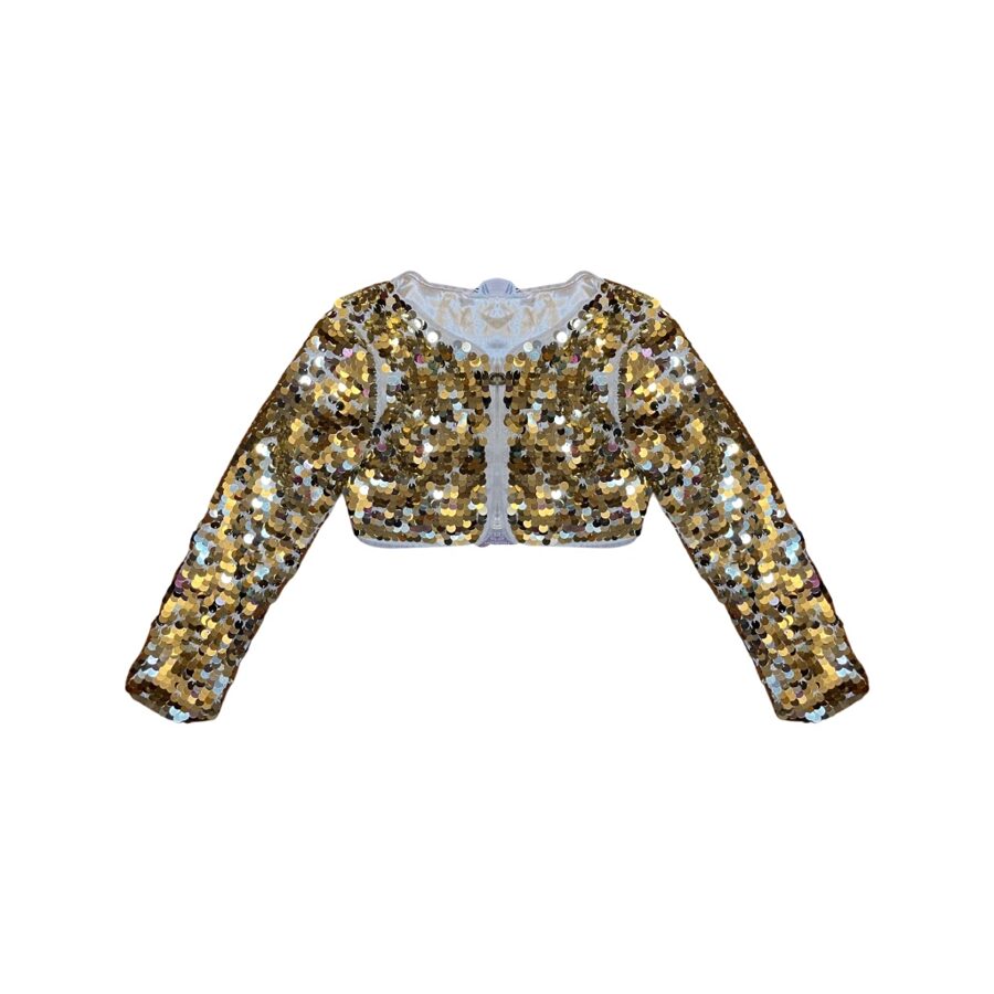 "H&M" zeltaina bolero jaciņa 116