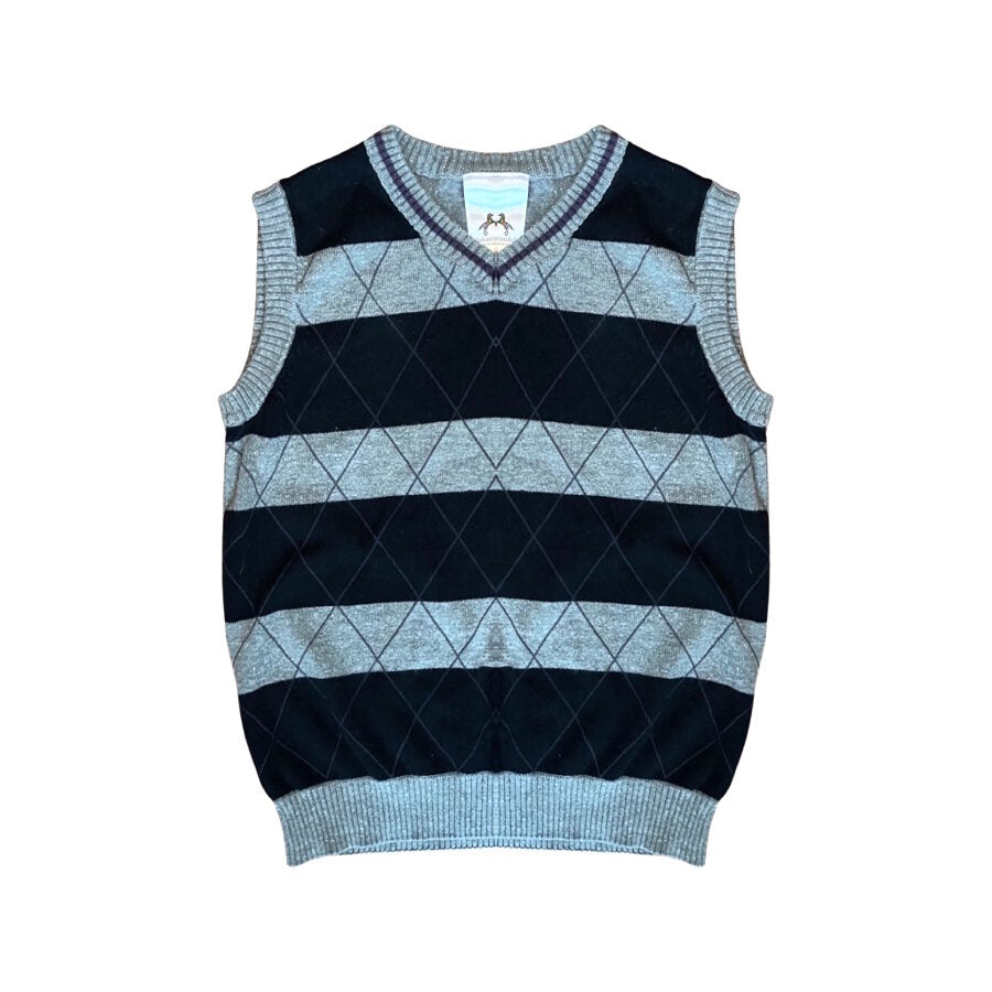 "Palomino" pelēki zila veste 122