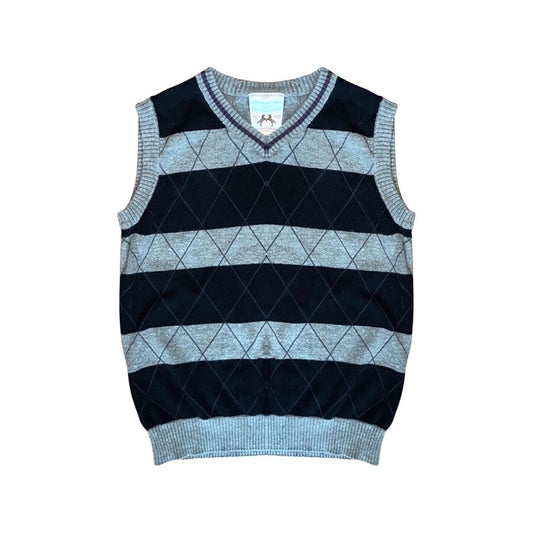 "Palomino" pelēki zila veste 122