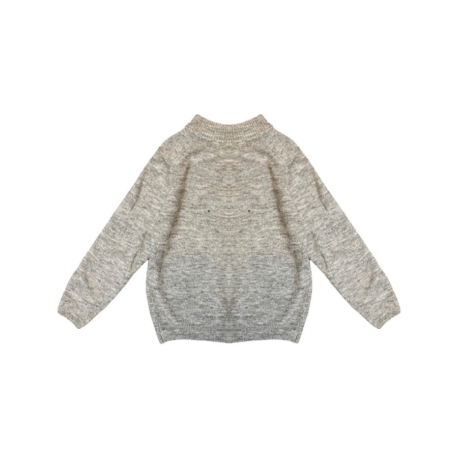 "H&M" silts, pelēks džemperis 128