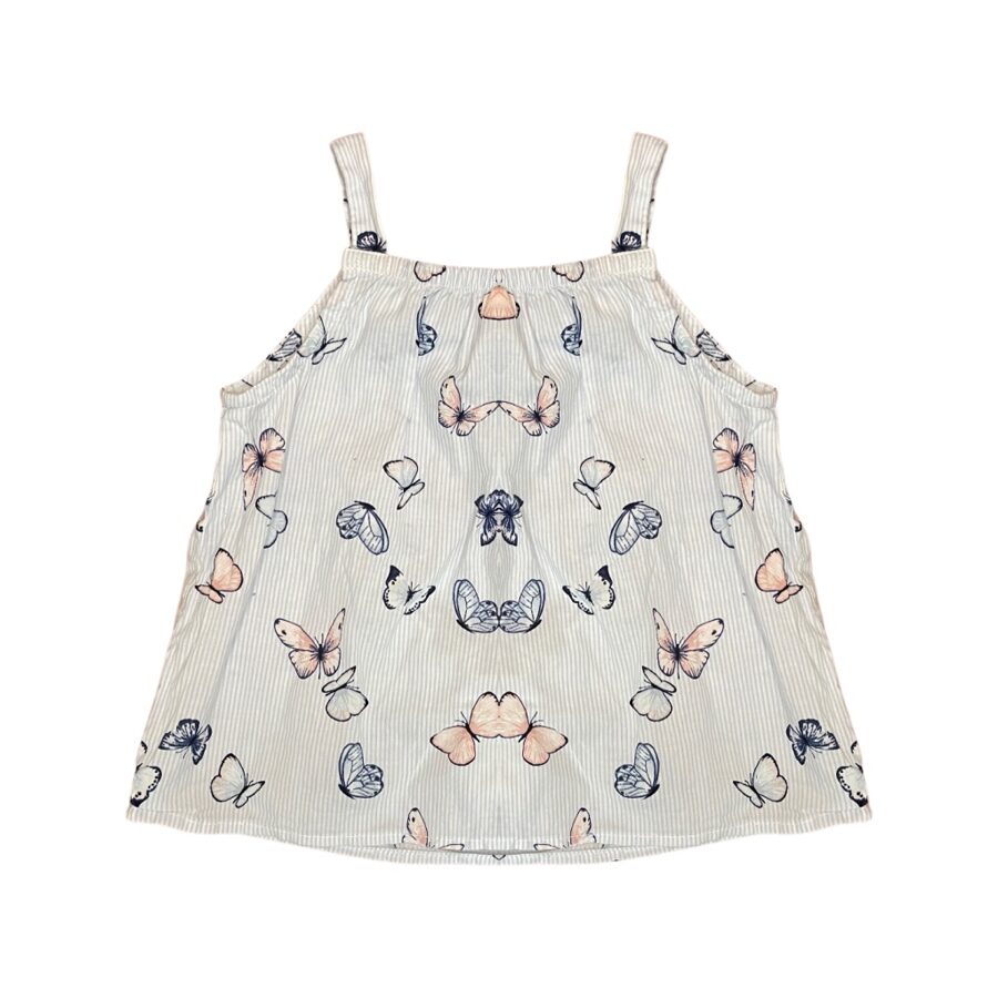 "H&M" tops/ tunika butterfly summer 74cm