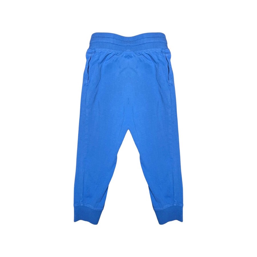 "H&M" zilas kokvilnas bikses blue lagoon 104