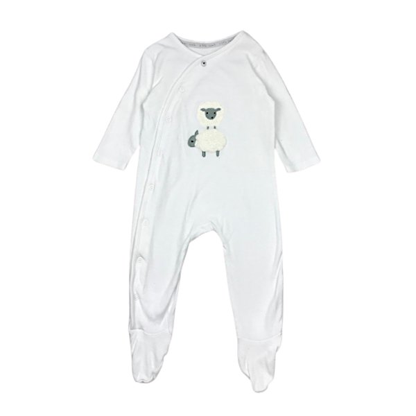 Balts kokvilnas rāpulis Little Lamb