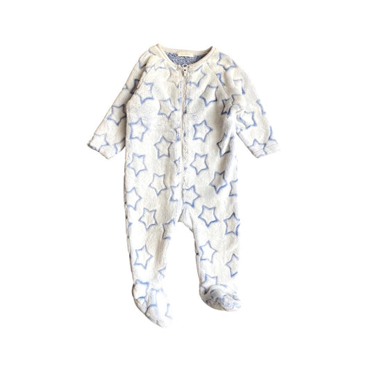 "Next" silts rāpulis / kombinezons Blue stars 68cm