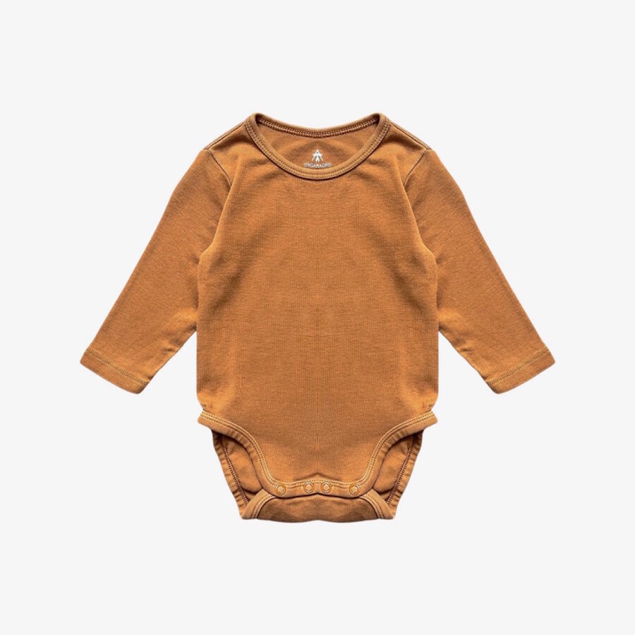 "H&M" brūns bodijs organic cotton 68cm