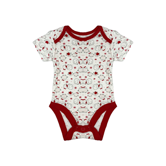 "Nutmeg" bodijs red owls 62cm