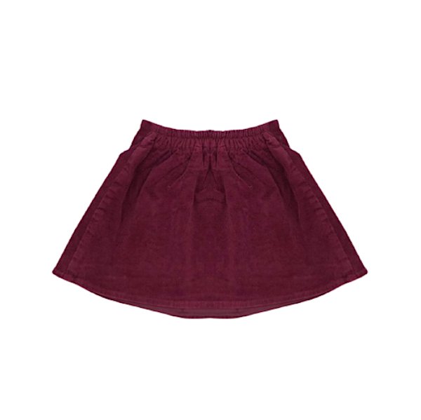 Silti bordo svārki "Nutmeg" 98cm