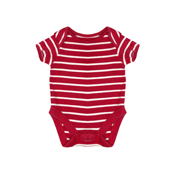 "Mini Club" bodijs mainly pink stripes 62cm