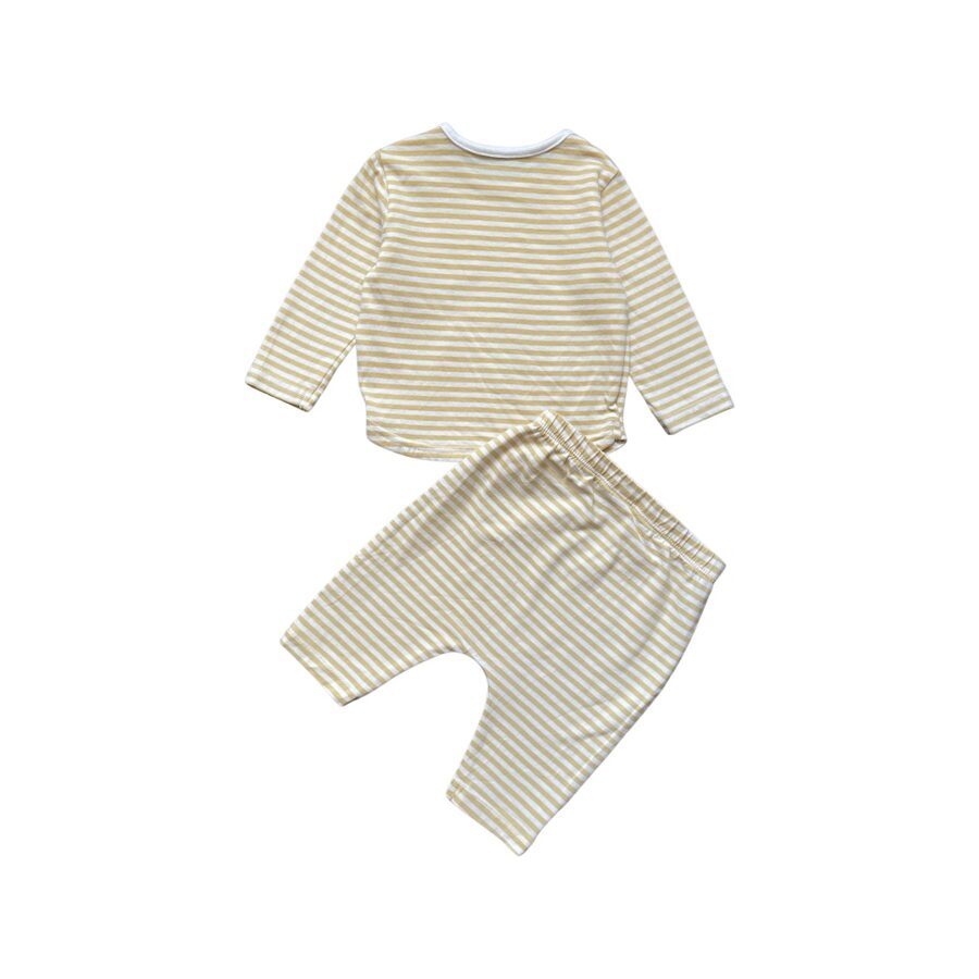 "TU" Divdaļīgs komplekts Mustard Stripes 62cm