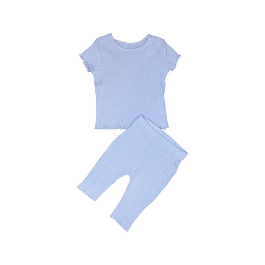 Zils divdaļīgs kostīms Short sleeve 62cm