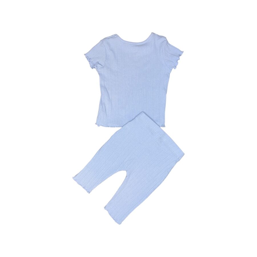 Zils divdaļīgs kostīms Short sleeve 62cm