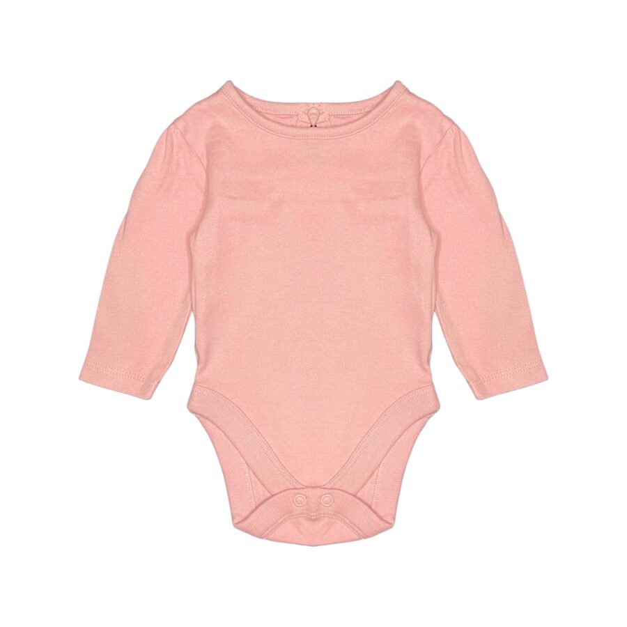 Rozā bodijs Long Pink Plain 62cm