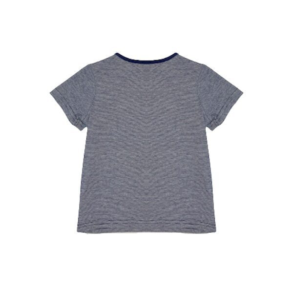 T-krekls deep blue cotton "T.U." 92cm